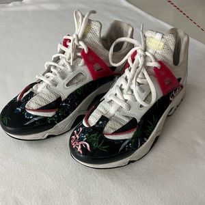 Kenzo platform colorful sneakers
